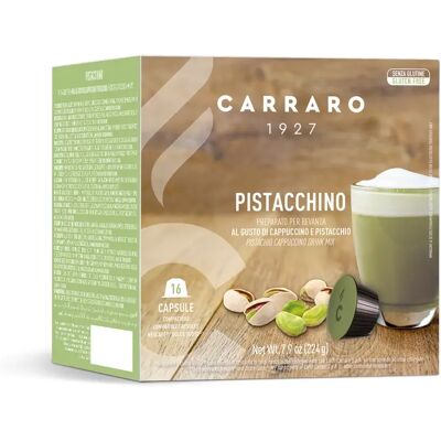 CARRARO Pistacchino dolce gusto kompatibilis kávékapszula 16 db 100894 CARRARO Pistacchino dolce gusto kompatibilis kávékapszula 16 db 100894