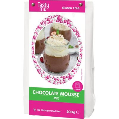 TASTY ME Gluténmentes choco mousse desszert mix 200g 101346 TASTY ME Gluténmentes choco mousse desszert mix 200g 101346