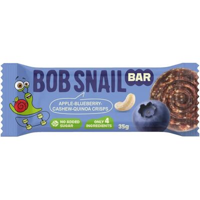 BOB SNAIL Gyümölcsszelet alma-áfonya-kesudió-quinoa ropogós 35g 101657 BOB SNAIL Gyümölcsszelet alma-áfonya-kesudió-quinoa ropogós 35g 101657