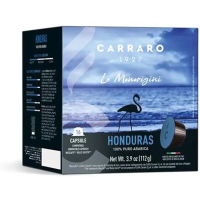 CARRARO Honduras Dolce Gusto kompatibilis kávékapszula 16 db CARRARO Honduras Dolce Gusto kompatibilis kávékapszula 16 db