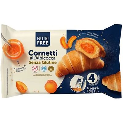 Nutri Free Gluténmentes Sárgabarack Croissant - Snack 4 db Nutri Free Gluténmentes Sárgabarack Croissant - Snack 4 db