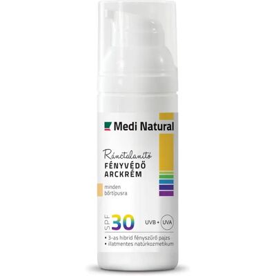 OEM Medinatural spf30 ránctalanító fényvédő arckrém 50 ml OEM Medinatural spf30 ránctalanító fényvédő arckrém 50 ml