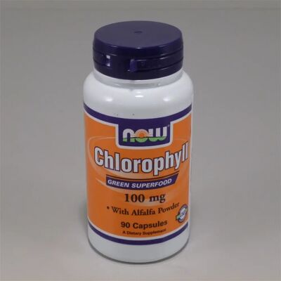NOW Foods Klorofill 100mg - 90 Vegán Kapszula - Étrend-kiegészítő NOW Foods Klorofill 100mg - 90 Vegán Kapszula - Étrend-kiegészítő