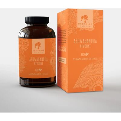 OEM Organiqa balance ashwagandha kivonat kapszula 500mg 60 db OEM Organiqa balance ashwagandha kivonat kapszula 500mg 60 db