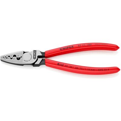 KNIPEX 97 71 180 Crimping Pliers for end sleeves (ferrules) KNIPEX 97 71 180 Crimping Pliers for end sleeves (ferrules)