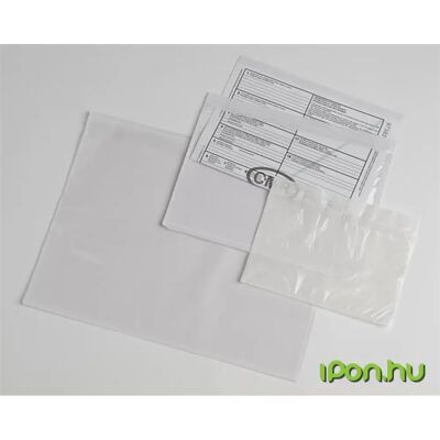 OEM Okmánykísérő tasak C/4 öntapadós 229x324 mm 500 db/csomag OEM Okmánykísérő tasak C/4 öntapadós 229x324 mm 500 db/csomag
