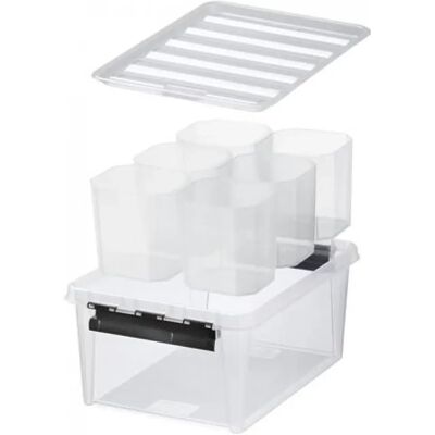 SmartStore Classic tárolódoboz belső elválasztókkal - Fehér SmartStore Classic tárolódoboz belső elválasztókkal - Fehér