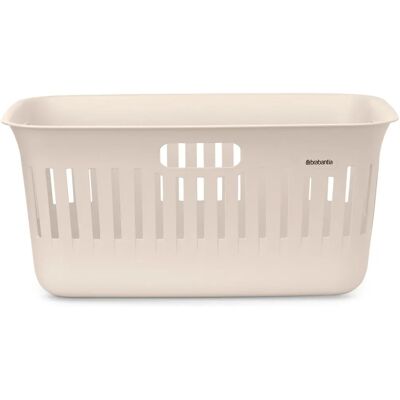BRABANTIA Collect-It Laundry Basket szennyeskosár 40L 3 fogantyú szellőző újrahasznosított műanyag világos bézs - 244483 BR244483 BRABANTIA Collect-It Laundry Basket szennyeskosár 40L 3 fogantyú szellőző újrahasznosított műanyag világos bézs - 244483 BR244483