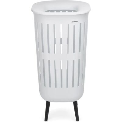 BRABANTIA Collect-It Hi szennyestartó kosár lábakon Quick-Drop fedővel 55L fehér - 244766 BR244766 BRABANTIA Collect-It Hi szennyestartó kosár lábakon Quick-Drop fedővel 55L fehér - 244766 BR244766