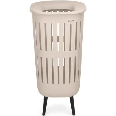 BRABANTIA Collect-It Laundry Basket Hi magasított szennyestartó kosár lábakon. Quick-Drop fedővel. 55L. világos bézs - 244742 BR244742 BRABANTIA Collect-It Laundry Basket Hi magasított szennyestartó kosár lábakon. Quick-Drop fedővel. 55L. világos bézs - 244742 BR244742