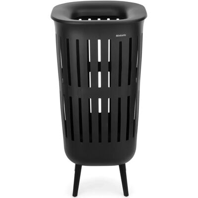 BRABANTIA Collect-It Laundry Basket Hi magasított szennyestartó kosár lábakon. Quick-Drop fedővel. 55L. fekete - 244728 BR244728 BRABANTIA Collect-It Laundry Basket Hi magasított szennyestartó kosár lábakon. Quick-Drop fedővel. 55L. fekete - 244728 BR244728