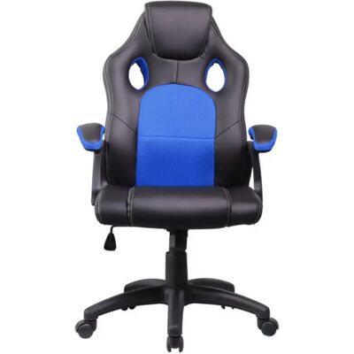 IRIS GCH102BK gamer szék fekete-kék IRIS GCH102BK gamer szék fekete-kék