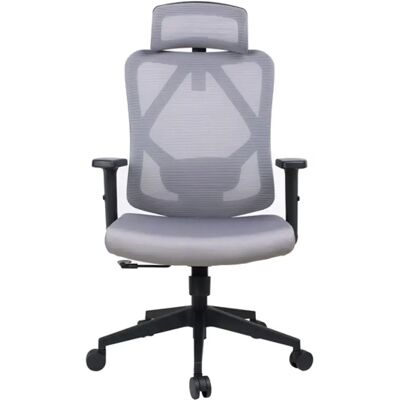 IRIS Eclipse ergonómikus szövet-hálós irodai forgószék szürke IRIS Eclipse ergonómikus szövet-hálós irodai forgószék szürke