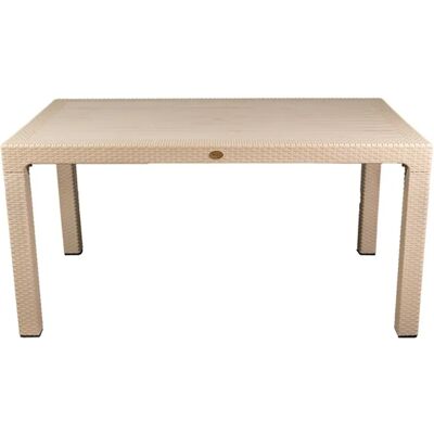 IRIS GF-800C ORIGINAL kerti asztal műanyag rattan cappuccino 90x150cm IRIS GF-800C ORIGINAL kerti asztal műanyag rattan cappuccino 90x150cm