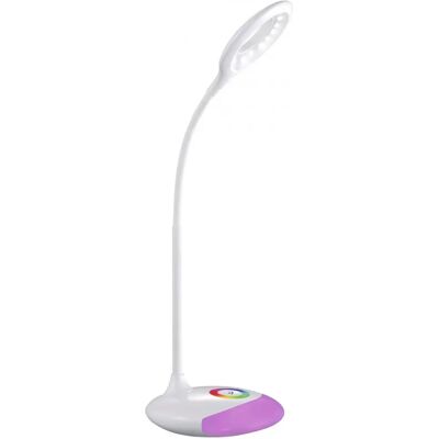 Avide LED asztali lámpa - RGB fehér - 4W Avide LED asztali lámpa - RGB fehér - 4W