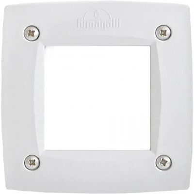 FUMAGALLI LETI 100 SQUARE ST LED 3W GX53 kültéri beépíthető falilámpa fehér FUMAGALLI LETI 100 SQUARE ST LED 3W GX53 kültéri beépíthető falilámpa fehér
