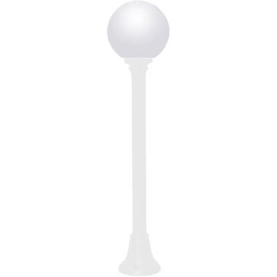 FUMAGALLI MIZAR/250 LED 6W 4K E27 kültéri állólámpa opál/fehér FUMAGALLI MIZAR/250 LED 6W 4K E27 kültéri állólámpa opál/fehér