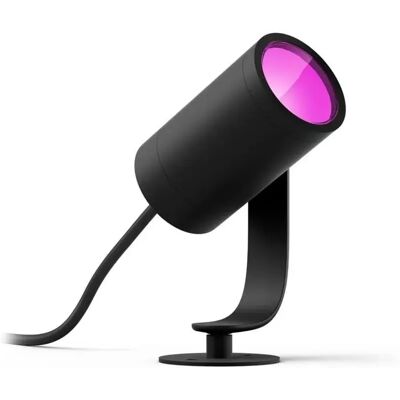 Philips Hue Lily kültéri led reflektor lámpa 8W fekete 8718696169087 Philips Hue Lily kültéri led reflektor lámpa 8W fekete 8718696169087