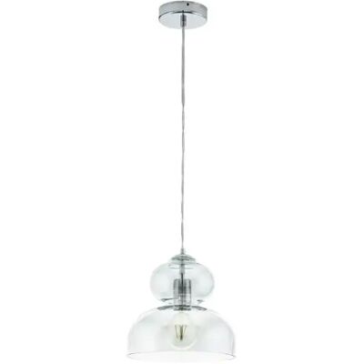 EGLO ULLASTE Függeszték - Átlátszó, Króm, 25cm EGLO ULLASTE Függeszték - Átlátszó, Króm, 25cm