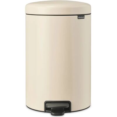 BRABANTIA NewIcon pedálos hulladékgyűjtő szagmentesen záródó Soft-Close fedél műanyag tartály 20L - Y méret acél világos bézs - 149948 BRABANTIA NewIcon pedálos hulladékgyűjtő szagmentesen záródó Soft-Close fedél műanyag tartály 20L - Y méret acél világos bézs - 149948
