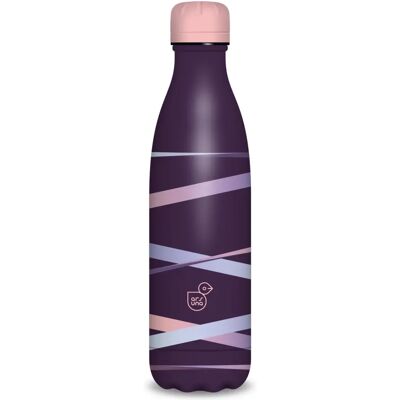 ARS UNA 55811682 Ribbon-purple fémkulacs duplafalú 500 ml ARS UNA 55811682 Ribbon-purple fémkulacs duplafalú 500 ml