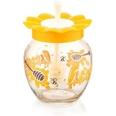 IRIS LUXPLASTIC C-00180 Lily üveg méztartó 370ml IRIS LUXPLASTIC C-00180 Lily üveg méztartó 370ml
