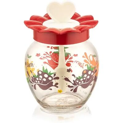 IRIS LUXPLASTIC C-00181 Frutta üveg lekvártartó 370ml IRIS LUXPLASTIC C-00181 Frutta üveg lekvártartó 370ml