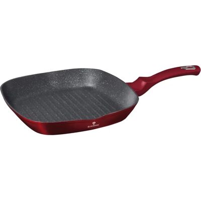 BLAUMANN BL-3982 Grill serpenyő 28cm Burgundi Piros BLAUMANN BL-3982 Grill serpenyő 28cm Burgundi Piros