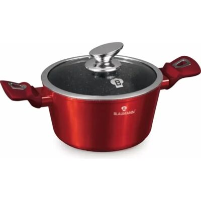 BLAUMANN BL-3985 Lábas fedővel 20cm Piros BLAUMANN BL-3985 Lábas fedővel 20cm Piros
