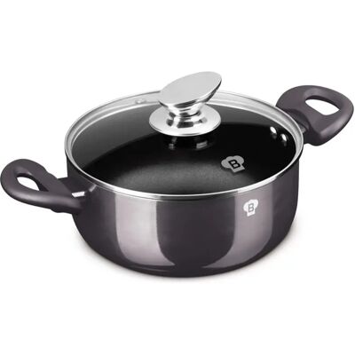 BLAUMANN BL-3963 Carbon Pro lábas fedővel 20cm Fekete BLAUMANN BL-3963 Carbon Pro lábas fedővel 20cm Fekete