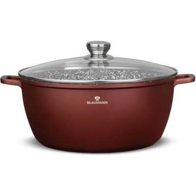 BLAUMANN BL-4083 Cerastone Collection fazék fedővel 9.9L 32cm Bronz BLAUMANN BL-4083 Cerastone Collection fazék fedővel 9.9L 32cm Bronz
