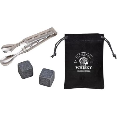 OEM WOMA Prémium bazalt whisky jégkő készlet fadobozban 12db OEM WOMA Prémium bazalt whisky jégkő készlet fadobozban 12db