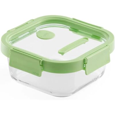 Lekue - 800 ml négyszögletes üveg - Élelmiszertároló Lekue - 800 ml négyszögletes üveg - Élelmiszertároló