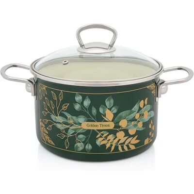 METALAC Mély lábas üvegfedővel 20 cm Arany idők 382113 METALAC Mély lábas üvegfedővel 20 cm Arany idők 382113