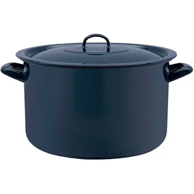 METALAC Classic mély lábas fedővel 32 cm 16L Tengerészkék 355980 METALAC Classic mély lábas fedővel 32 cm 16L Tengerészkék 355980