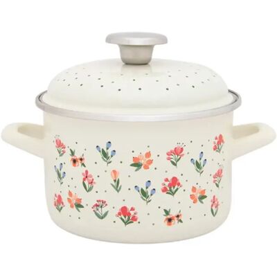 METALAC Standard mély lábas fedővel 16 cm Virágos öröm 388658 METALAC Standard mély lábas fedővel 16 cm Virágos öröm 388658