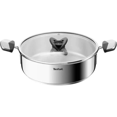 Tefal E3067045 Emotion+ Alacsony lábas fedővel 24cm Tefal E3067045 Emotion+ Alacsony lábas fedővel 24cm