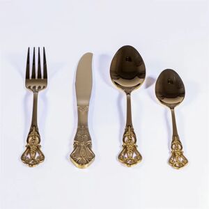 TOO KT-477 Royal evőeszköz készlet 16 db-os arany TOO KT-477 Royal evőeszköz készlet 16 db-os arany