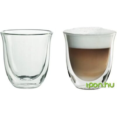 DeLonghi - 5513214601 - Átlátszó - 190 ml - Coffee glass set DeLonghi - 5513214601 - Átlátszó - 190 ml - Coffee glass set