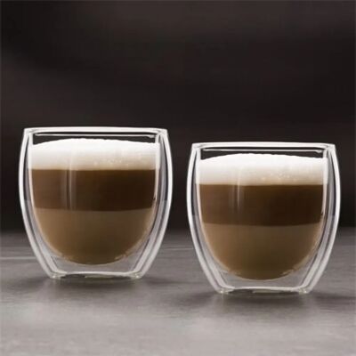 OEM FAMILY 57176J Üvegpohár duplafalú cappuccino 250 ml 2 db OEM FAMILY 57176J Üvegpohár duplafalú cappuccino 250 ml 2 db
