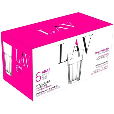 LAV LV-ARA263F Aras Long Drink koktélos pohár LAV LV-ARA263F Aras Long Drink koktélos pohár