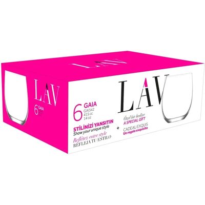LAV LV-GAI342F Gaia Long Drink koktélos pohár LAV LV-GAI342F Gaia Long Drink koktélos pohár