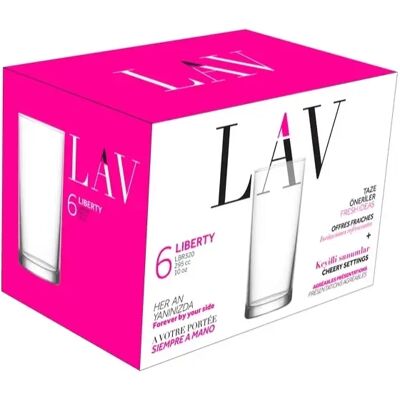 LAV LV-LBR320F Liberty Long Drink koktélos pohár LAV LV-LBR320F Liberty Long Drink koktélos pohár