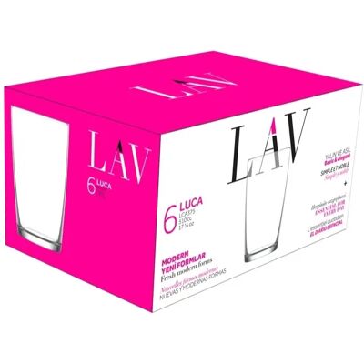 LAV LV-LCA375F Luca Long Drink koktélos pohár LAV LV-LCA375F Luca Long Drink koktélos pohár