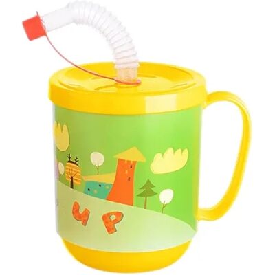 TITIZ AP-9484 FUNNY bögre tetővel szívószállal 350ml TITIZ AP-9484 FUNNY bögre tetővel szívószállal 350ml