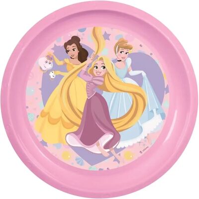 IRIS QX 674132 PRINCESS Disney műanyag lapostányér 20x2x20cm IRIS QX 674132 PRINCESS Disney műanyag lapostányér 20x2x20cm