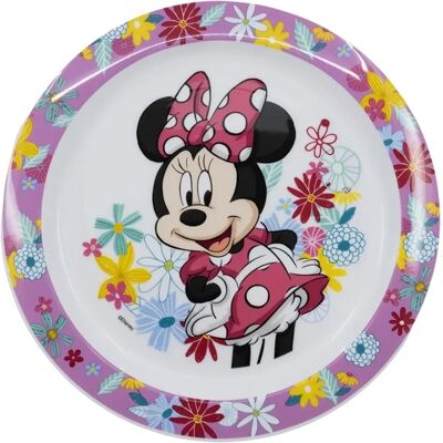 IRIS QX 674432 Licenc Minnie műanyag mikrózható lapostányér IRIS QX 674432 Licenc Minnie műanyag mikrózható lapostányér