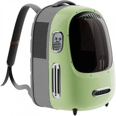 PETKIT Breezy 2 Pet Travel hátizsák cicáknak zöld PETKIT Breezy 2 Pet Travel hátizsák cicáknak zöld