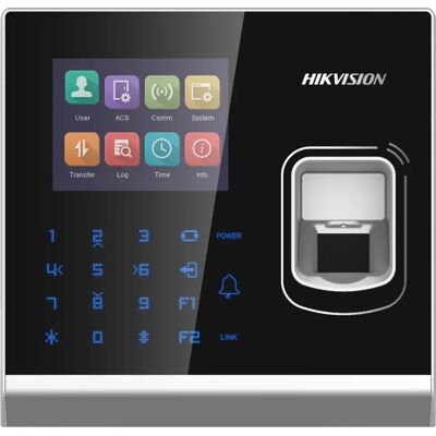 Hikvision DS-K1T201AMF Biometrikus hozzáférési terminál LCD-vel Hikvision DS-K1T201AMF Biometrikus hozzáférési terminál LCD-vel
