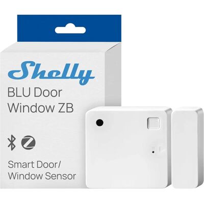 SHELLY BLU ajtó/ablak érzékelő Zigbee fehér ALL-KIE-DW-BLUZB-W SHELLY BLU ajtó/ablak érzékelő Zigbee fehér ALL-KIE-DW-BLUZB-W
